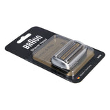 Braun Shaver Head Replacement Part 94M Silver, Compatible with Series 9 Pro and Series 9 Electric Razors for Men
