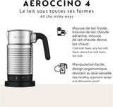 Nespresso Aeroccino 4 Milk Frother for Coffee and Latte