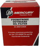 Mercury Marine/Mercruise New OEM 175 to 300 HP V6 & V8 Outboard Oil Filter, 35-8M0123025
