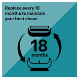 Braun Series 7 Replacement Shaver Head – Compatible with New Gen Series 7, 74S, Silver