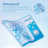 GeekShare Shark Party Mouse Pad – Large Non-Slip Desk Mat for Gaming & Office