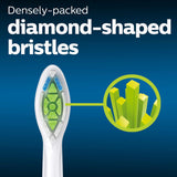 Philips Sonicare DiamondClean Replacement Toothbrush Heads, 4-Pack, White (HX6064/65)