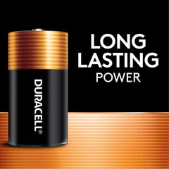 Duracell Coppertop C Batteries, 8 Count Pack, C Battery with Long-lasting Power
