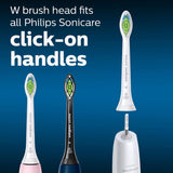Philips Sonicare DiamondClean Replacement Toothbrush Heads, 4-Pack, White (HX6064/65)