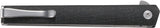CRKT CEO Flipper EDC Folding Pocket Knife: Low Profile Gentleman's Knife, Everyday Carry, Satin Blade