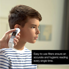 Braun ThermoScan Lens Filters for Ear Thermometer, 40 Count Disposable Thermometer Covers, LF40US01, Plastic