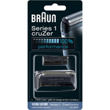 Braun 10B Foil & Cutter Replacement Head, Compatible with Series 1, SmartControl & CruZer