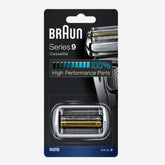 Braun 92S Series 9 Electric Shaver Replacement Foil and Cassette Cartridge - Silver