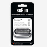 Braun Series 7 Replacement Shaver Head – Compatible with New Gen Series 7, 74S, Silver