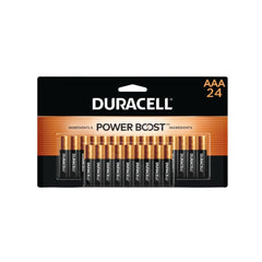 Duracell Coppertop AAA Batteries with Power Boost Ingredients, 24 Count
