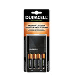 Duracell CEF27 ION SPEED 4000 Hi-Performance Charger, Includes 2 AA and 2 AAA NiMH Batteries