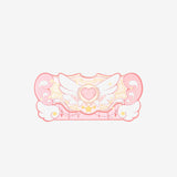 GeekShare Kawaii Large Gaming Mouse Pad – Pink Non-Slip Waterproof Desk Mat, Star Wings