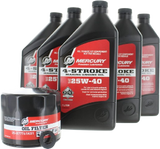 MERCURY Oil Change and Filter Kit 75-90-115hp Four Stroke Outboard 8M0081917