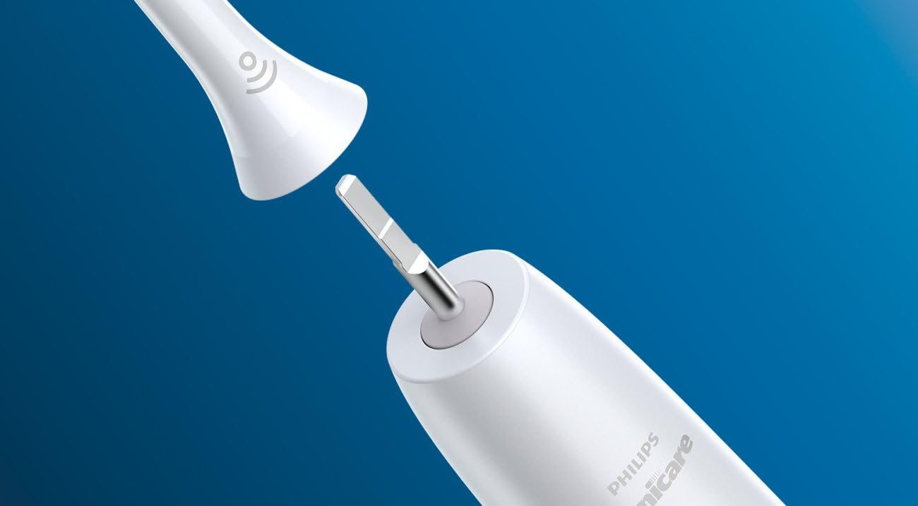 Philips Sonicare DiamondClean Replacement Toothbrush Heads, 4-Pack, White (HX6064/65)