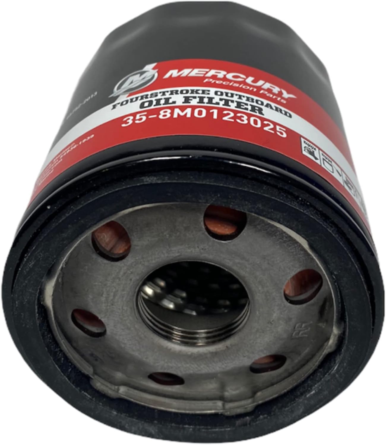 Mercury Marine/Mercruise New OEM 175 to 300 HP V6 & V8 Outboard Oil Filter, 35-8M0123025