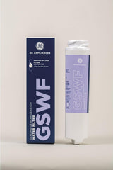 GE GSWF Refrigerator Water Filter | Certified to Reduce Lead, Sulfur, and 50+ Other Impurities