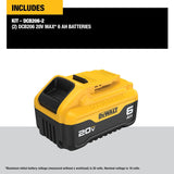DEWALT 20V MAX 6Ah Lithium-Ion Battery 2-Pack