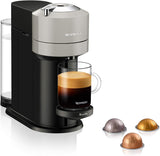 Nespresso Vertuo Next with Aeroccino Milk Frother – Light Grey