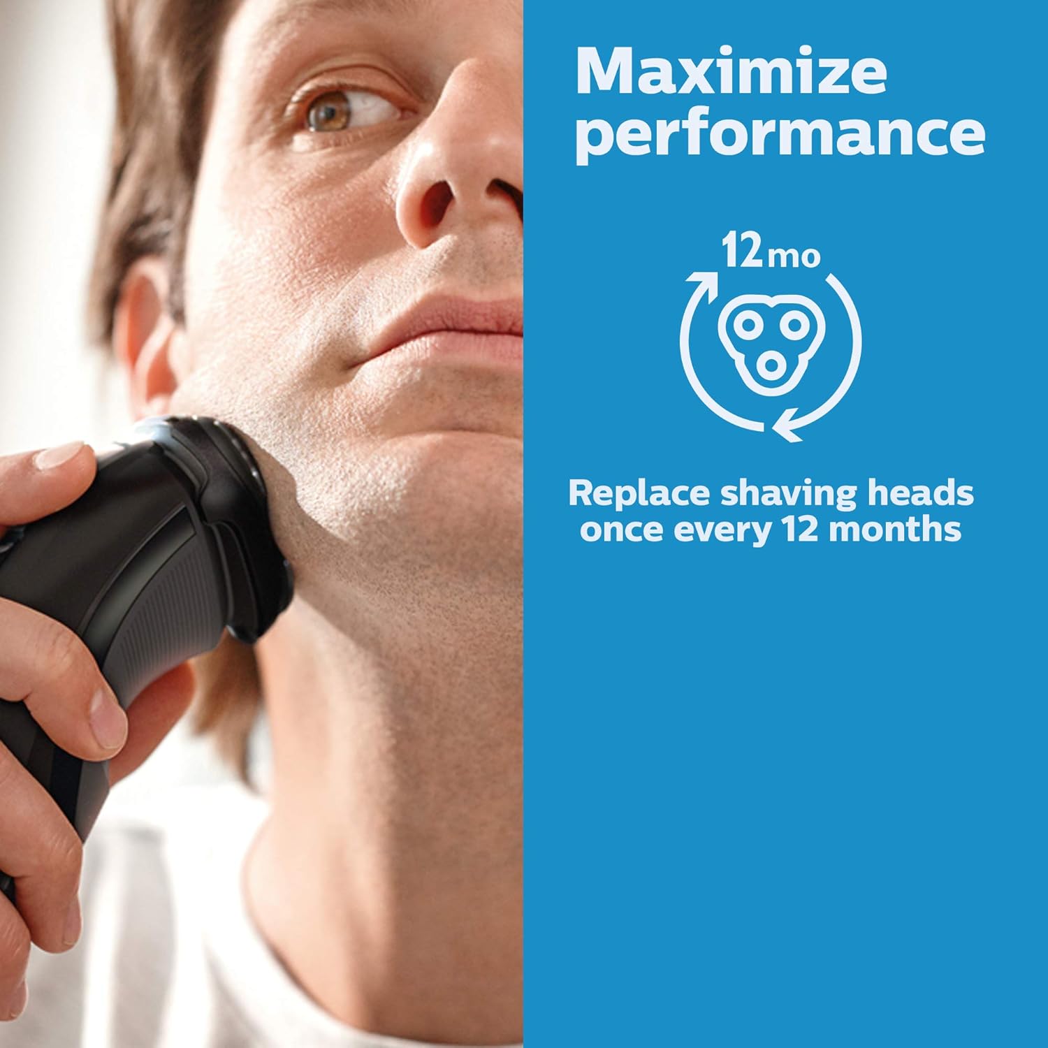 Philips Norelco SH30/52 Replacement Shaving Heads, Fits Series 1000, 3000 & 5000, 3-Pack
