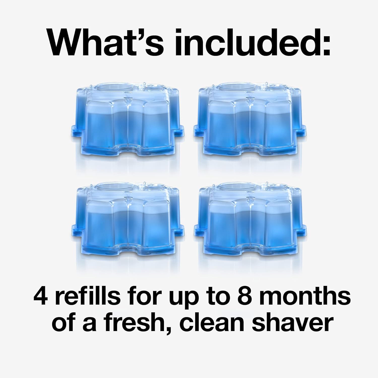 Braun Clean & Renew Refill Cartridges CCR - 22.8 fl oz (Pack of 4)