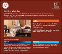 GE Relax 6-Pack 65 W Equivalent Dimmable Soft White Br30 LED Light Fixture Light Bulb 22 Year Life