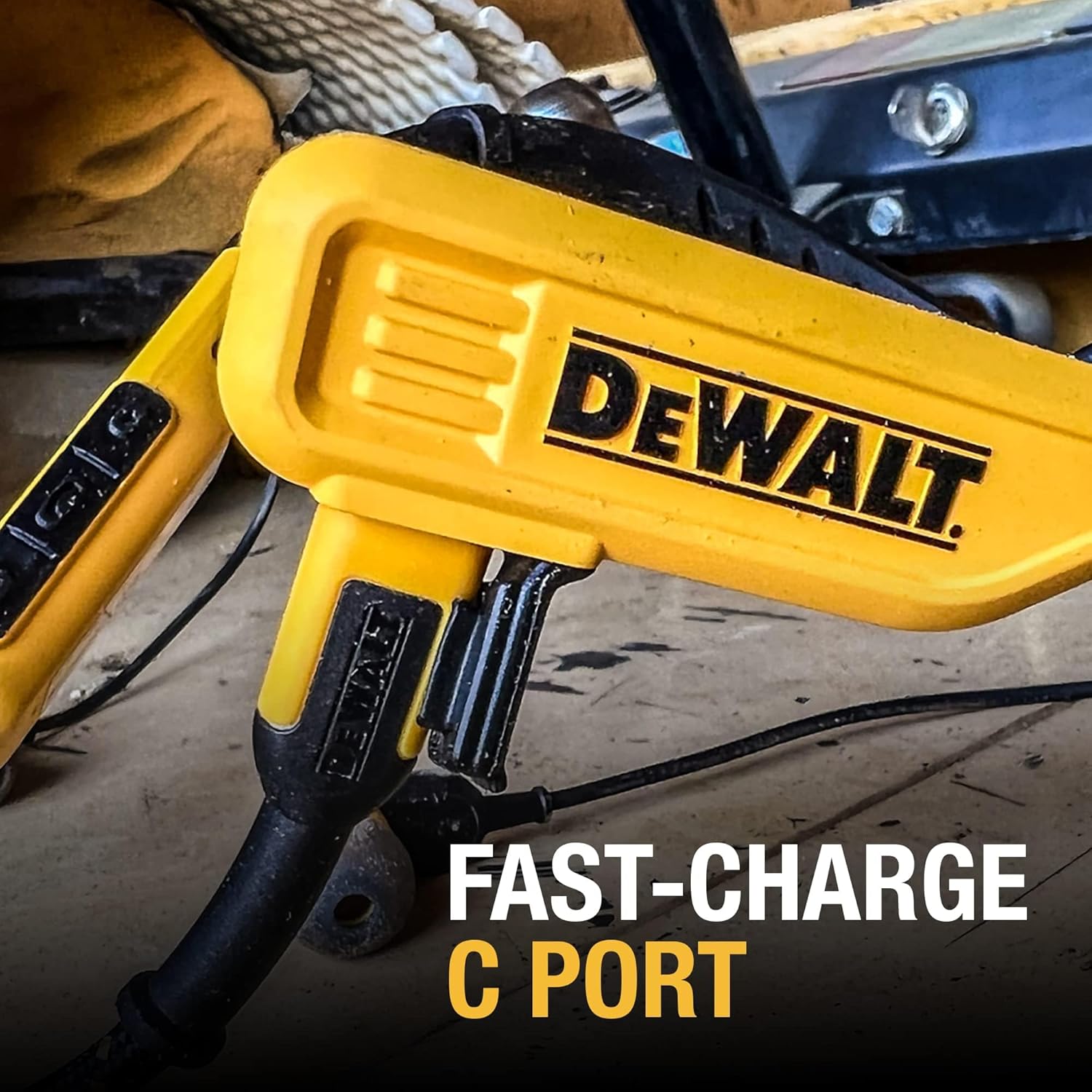 DEWALT Bluetooth Neckband Headphones with Mic, 30H Battery & Noise Isolation