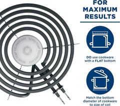 ELECTRIC RANGE BURNER ELEMENT SENSI-TEMP COIL - 8