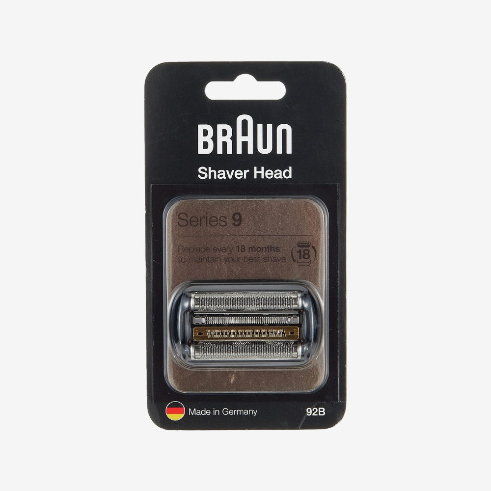 Braun 92B Replacement Head for Series 9 Electric Shavers – Black