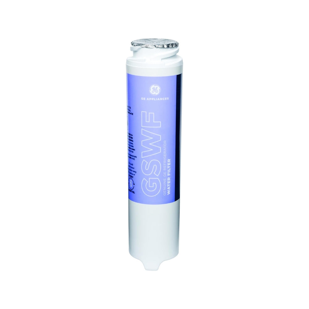 GE GSWF Refrigerator Water Filter | Certified to Reduce Lead, Sulfur, and 50+ Other Impurities