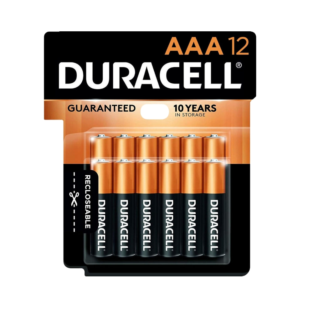 Duracell - CopperTop AAA Alkaline Batteries - 12 Count (Pack of 1)