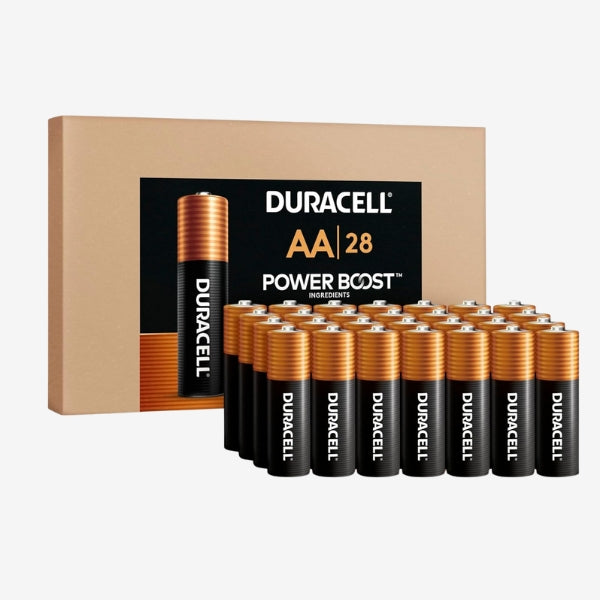 Duracell Coppertop AAA Batteries, 28-Pack, Long-Lasting Alkaline for Home & Office