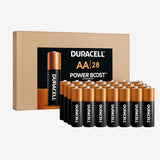 Duracell Coppertop AAA Batteries, 28-Pack, Long-Lasting Alkaline for Home & Office